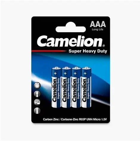 AAA BATTERIES CAMELION