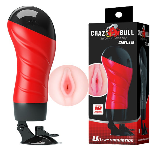 CRAZY BULL VIBRATING DELIA VAGINA
