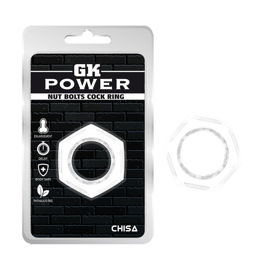 GK POWER NUTS AND BOLTS COCK RING