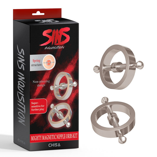 SINS INQUISITION SPRING METAL NIPPLE CLAMPS