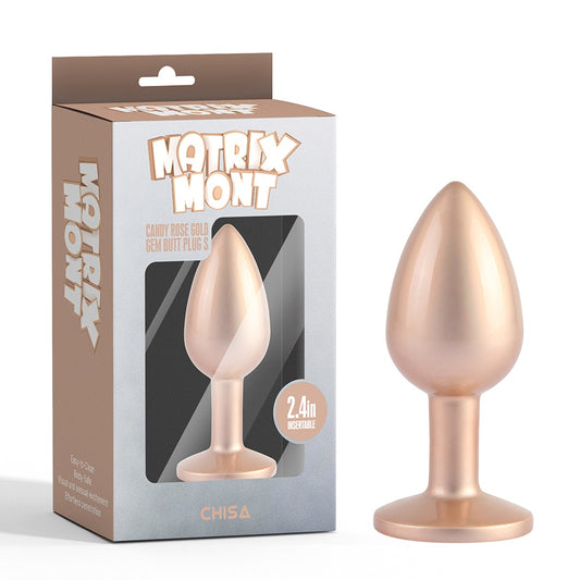 MATRIX MONT CANDY ROSE GOLD GEM BUTT PLUG