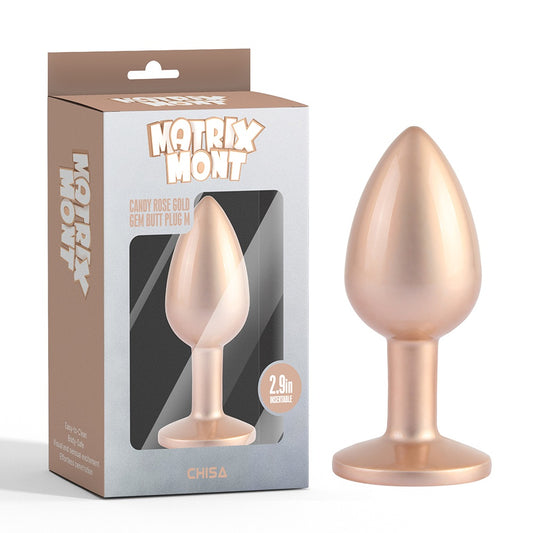 MATRIX MONT CANDY ROSE GOLD GEM BUTT PLUG