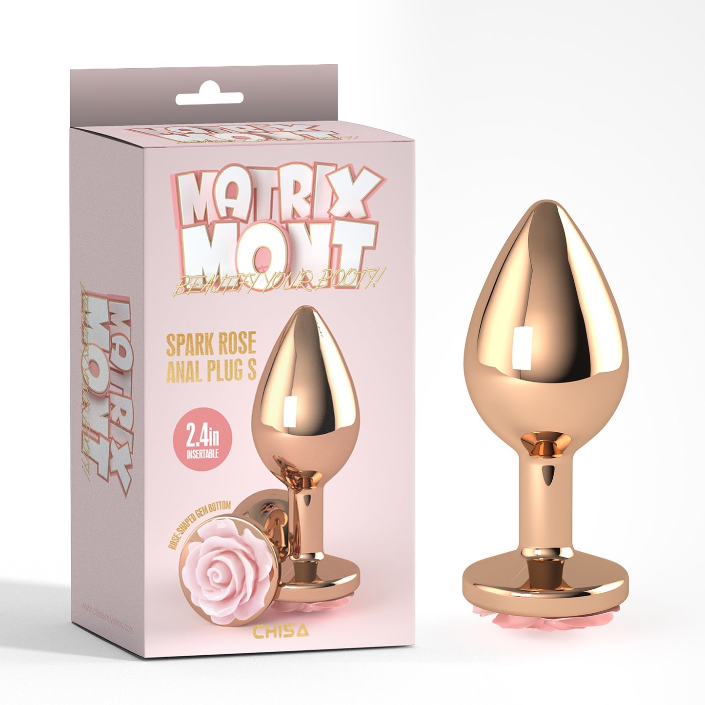 SPARK ROSE ANAL PLUG