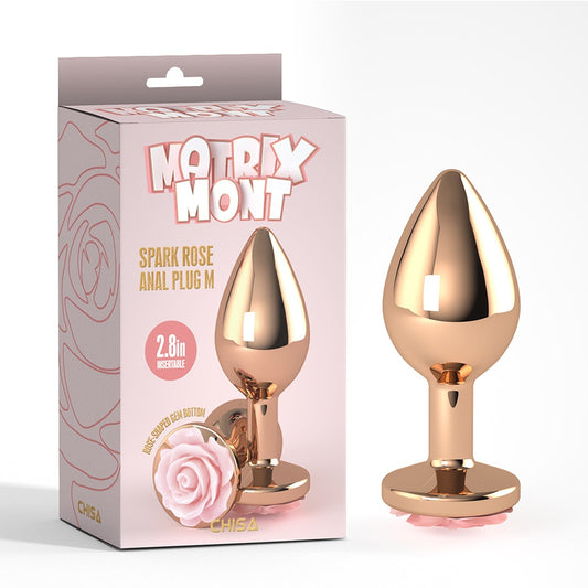 SPARK ROSE ANAL PLUG