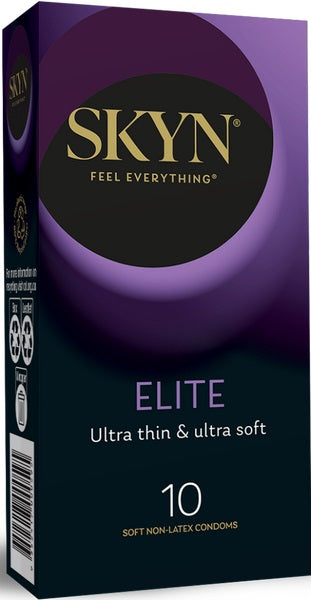 SKYN ELITE CONDOMS 10 PACK