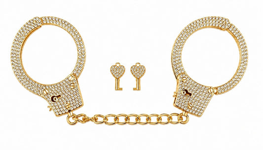 RHINESTONE METAL HANDCUFFS