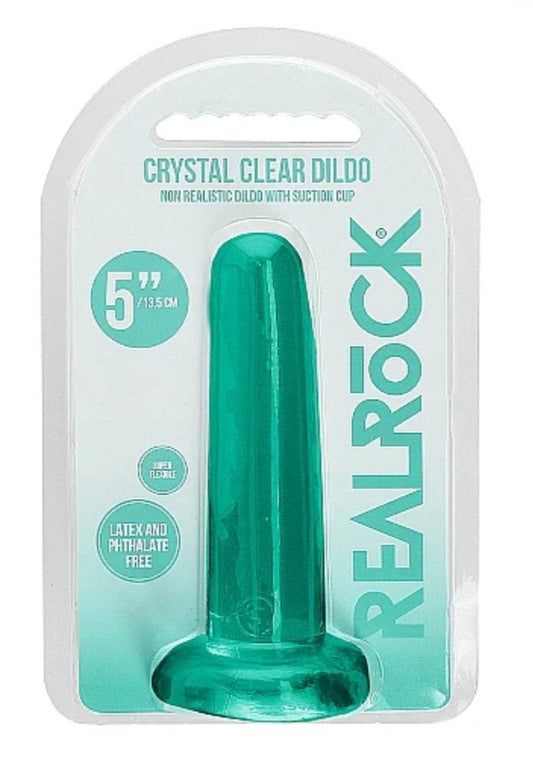 REALROCK NON REALISTIC CRYSTAL CLEAR DILDO