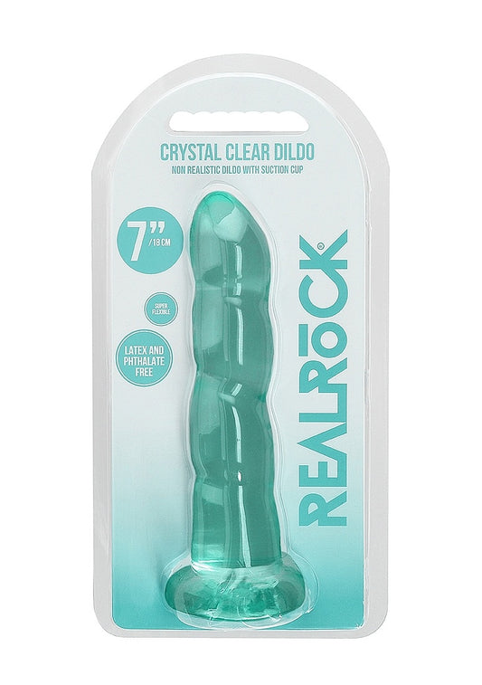 REALROCK NON REALISTIC CRYSTAL CLEAR DILDO