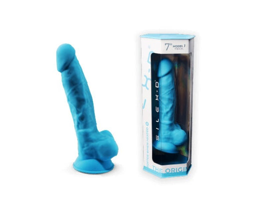 SILEXD MODEL 1 7 INCH DOUBLE DENSITY DILDO