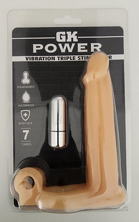 GK POWER VIBRATION TRIPLE STIMULATOR