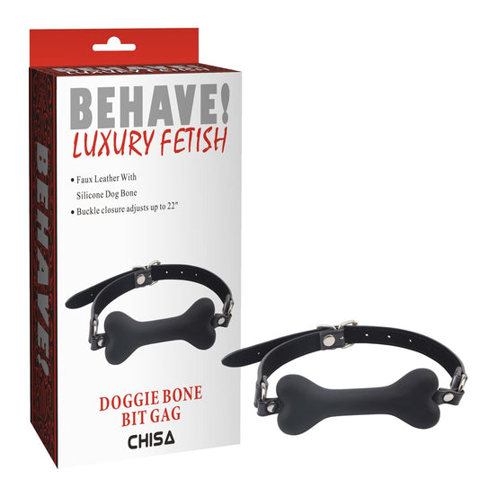 BEHAVE DOGGIE BONE BITE GAG