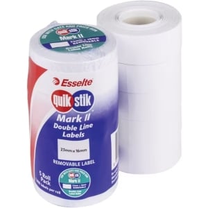 QUIKSTIK REMOVEABLE LABELS FOR MARK I AND MARK II