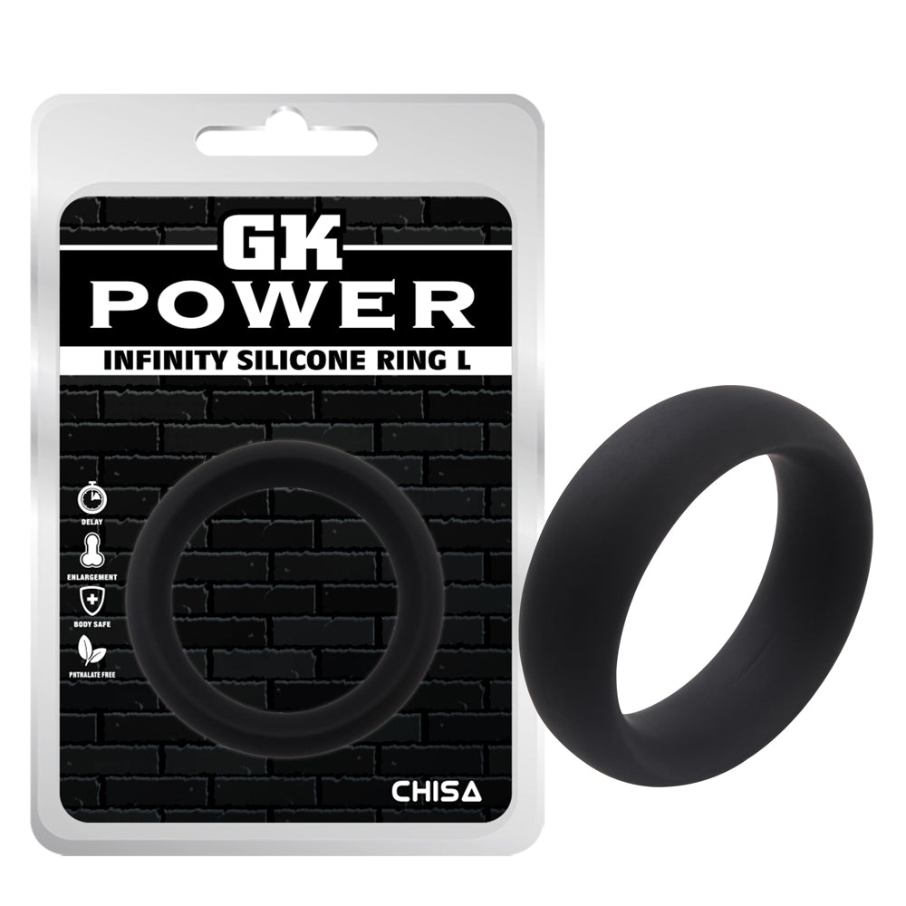 Gk Power - Infinity Silicone Ring L