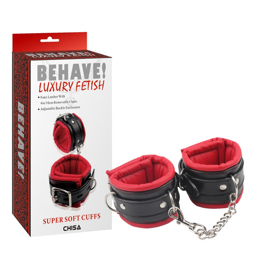 BEHAVE SUPER SOFT ANKLE CUFFS